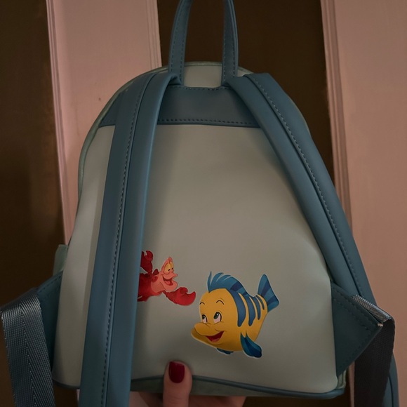 Little Mermaid Loungefly Backpack - Picture 2 of 4